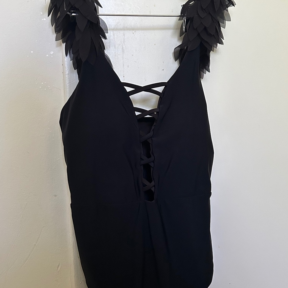 SPORLIKE Women One Piece Swimsuit Ruffle Bathing Suit